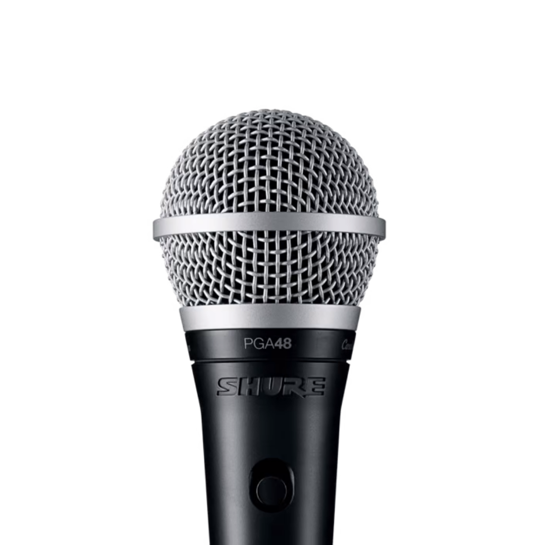Shure PGA48-XLR Cardioid Dynamic Vocal Microphone, XLR-XLR Cable (PGA48 XLR/ PGA48XLR / PGA-48) , SHURE, MICROPHONE, shure-microphone-pga48-xlr, ZOSO MUSIC SDN BHD