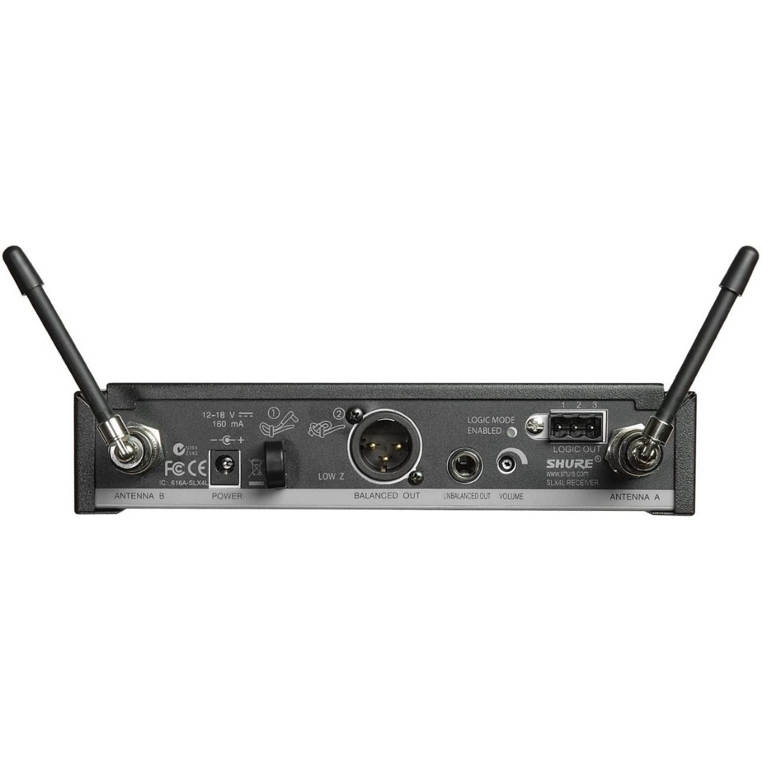 Shure SLXD14/93 Wireless System with SL, SHURE, WIRELESS MICROPHONE SYSTEM, shure-wireless-microphone-system-slxd14a-93, ZOSO MUSIC SDN BHD