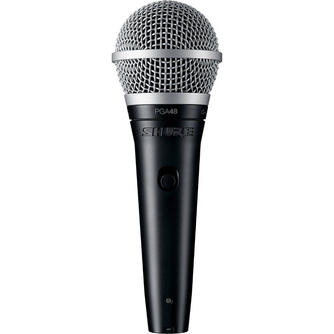 Shure PGA48-QTR Cardioid Dynamic Vocal Microphone, XLR-QTR Cable (PGA48 QTR/ PGA48QTR / PGA-48), SHURE, MICROPHONE, shure-microphone-pga48-qtr, ZOSO MUSIC SDN BHD