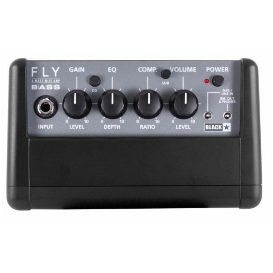Blackstar FLY 3 Bass Pack 1x3" 3-watt Bass Combo Amp w/Cabinet and Power Supply (FLY-3 / FLY3) | BLACKSTAR , Zoso Music