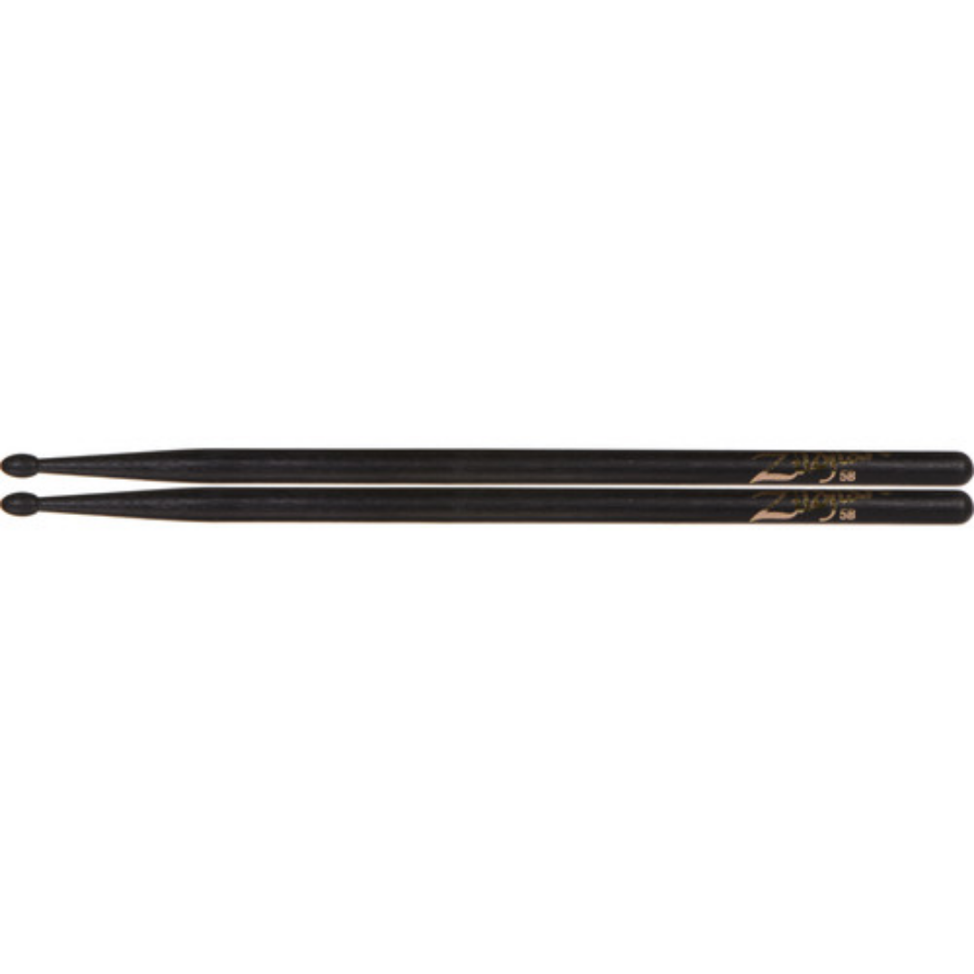 Zildjian Hickory Drumsticks 5B Wood Tip, Black |  ZILDJIAN |  DRUMSTICK |  Zoso Music