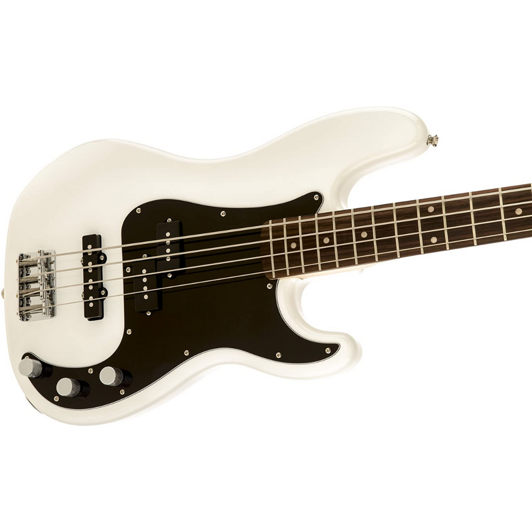 Squier Affinity Series Precision PJ Bass Guitar, Maple FB, Olympic White, SQUIER BY FENDER, BASS GUITAR, squier-bass-guitar-f03-037-8553-505, ZOSO MUSIC SDN BHD