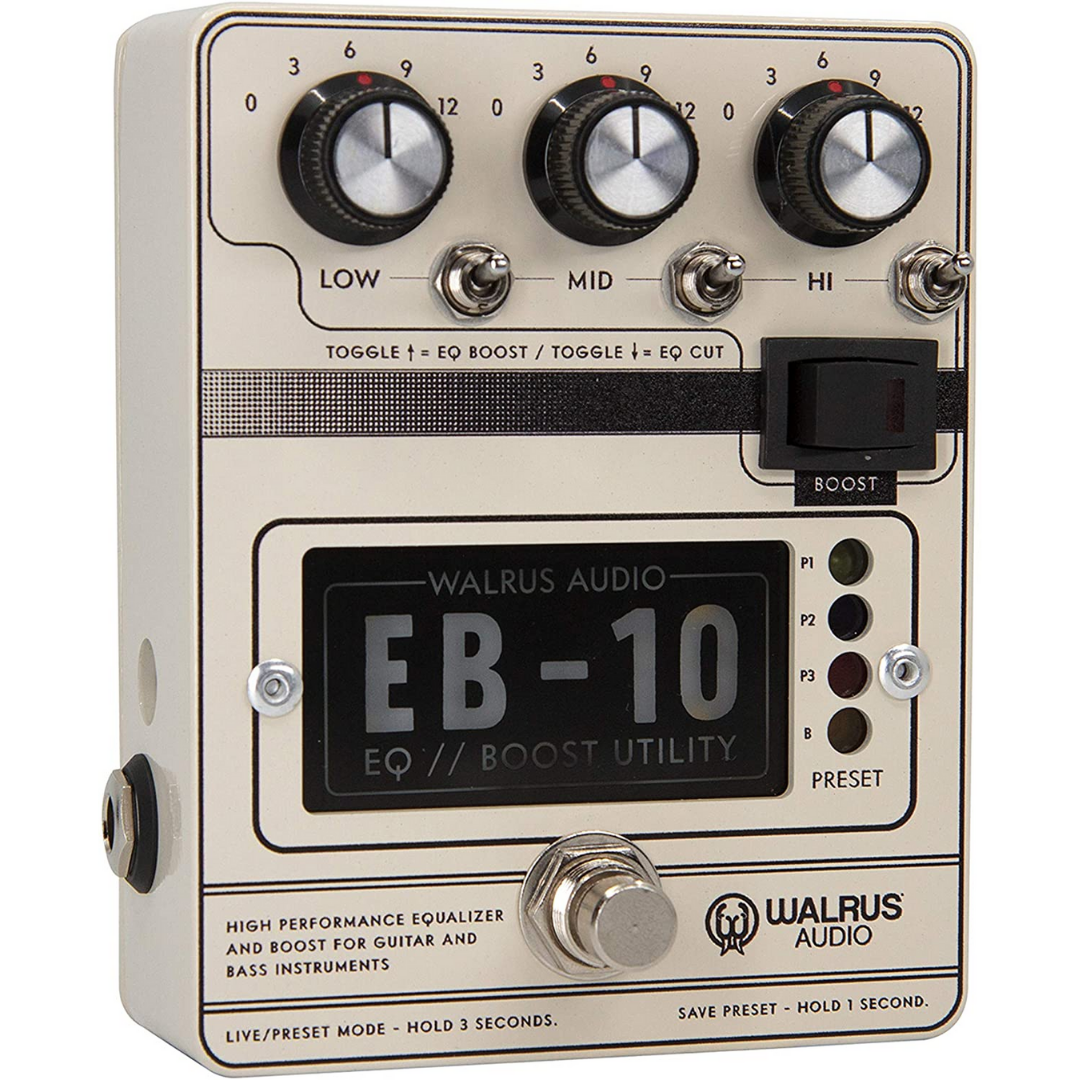 Walrus Audio EB-10 Preamp/EQ/Boost Guitar Effects Pedal, Cream, WALRUS AUDIO, EFFECTS, walrus-audio-effects-900-1049c, ZOSO MUSIC SDN BHD