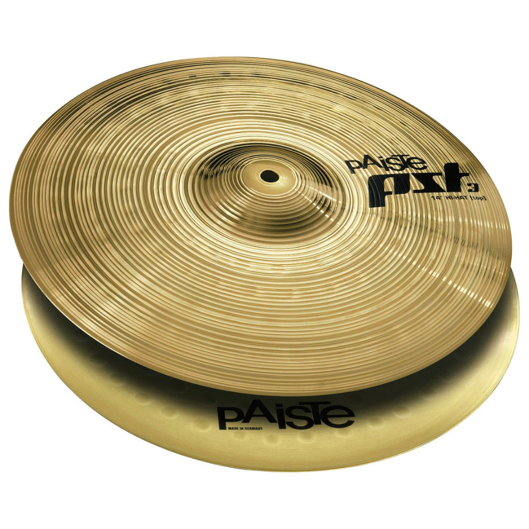 Paiste 14" PST 3 Hi-Hat Cymbals - 14 inch - Pair, PAISTE, CYMBAL, paiste-cymbal-pst3hh14, ZOSO MUSIC SDN BHD