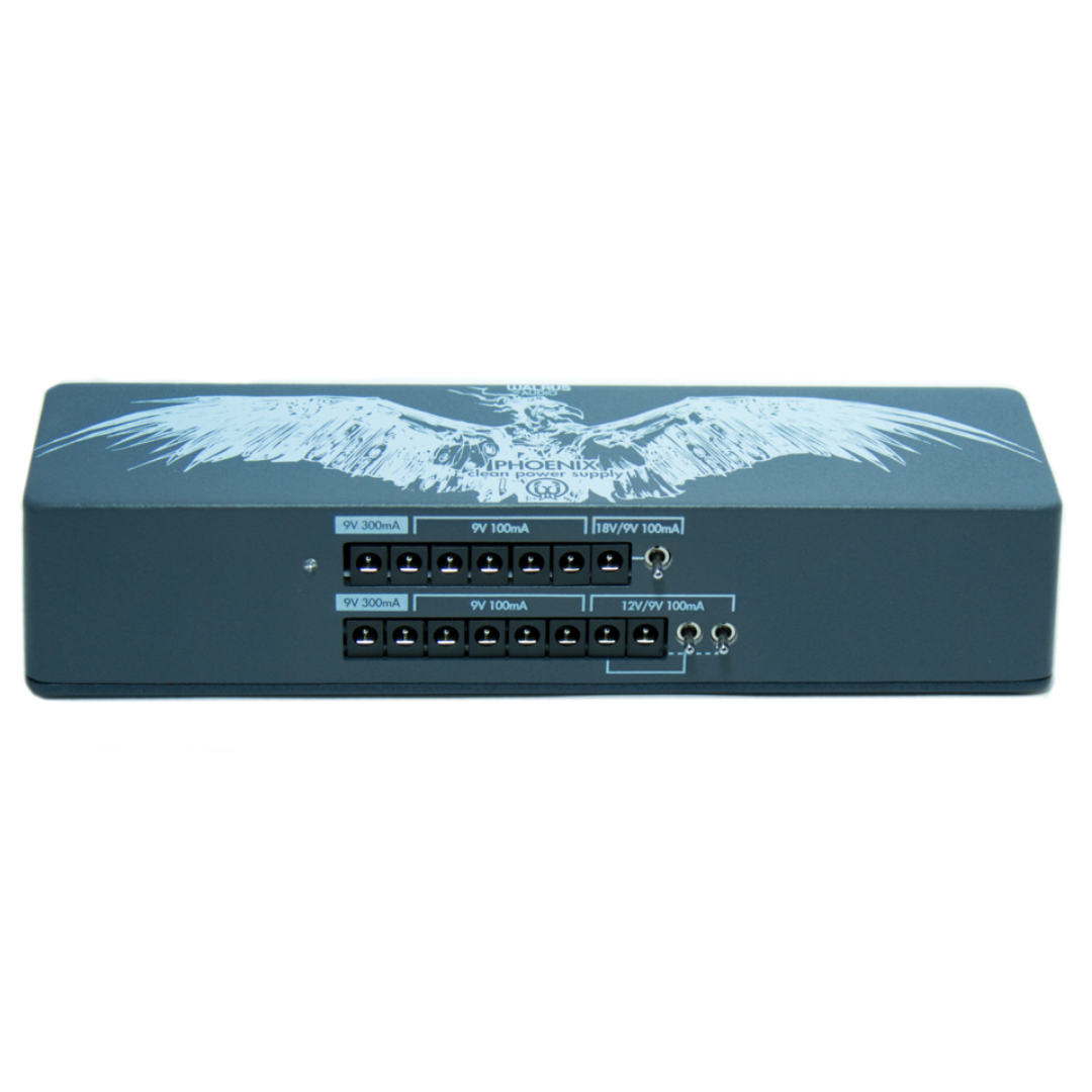 Walrus Audio Phoenix 15-output Power Supply 230V UK, WALRUS AUDIO, EFFECTS, walrus-audio-effects-900-1028, ZOSO MUSIC SDN BHD