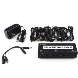 Joyo Power Supply 2 Powers For 9V,12V Or 18V Pedals Inc. Cable Jp-02 |  JOYO |  EFFECTS |  Zoso Music