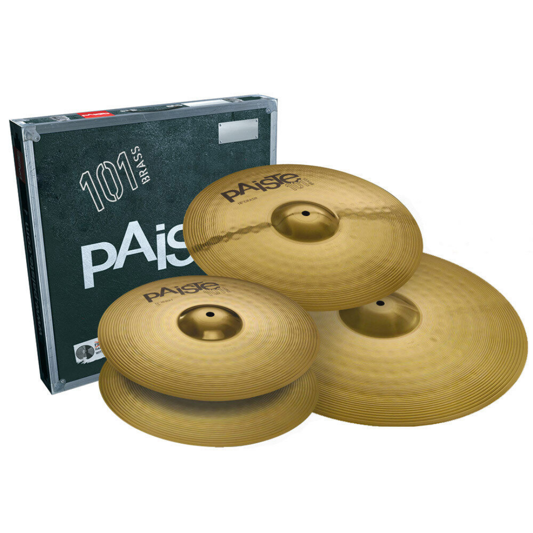 Paiste 101 Brass Universal Cymbal Set - 14"/16"/20", PAISTE, CYMBAL, paiste-cymbal-universalset, ZOSO MUSIC SDN BHD