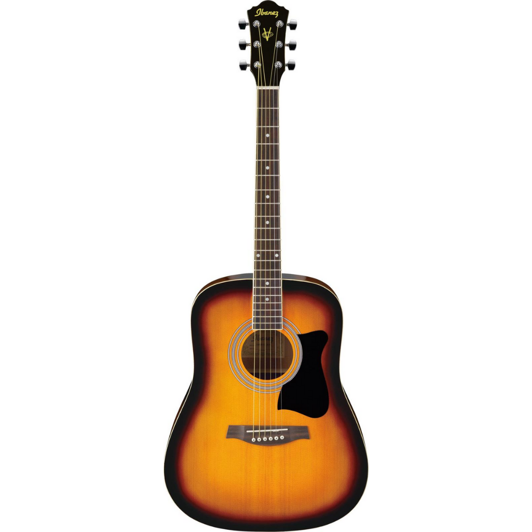 Ibanez V50NJP Acoustic Guitar Jampack - Vintage Sunburst High Gloss, IBANEZ, ACOUSTIC GUITAR, ibanez-acoustic-guitar-v50njp-vs, ZOSO MUSIC SDN BHD