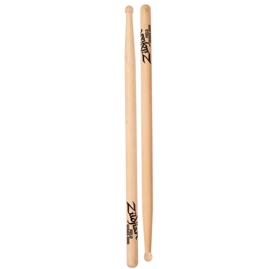 Zildjian Field Series 3000 Drumsticks Wood Tip, Natural |  ZILDJIAN |  DRUMSTICK |  Zoso Music
