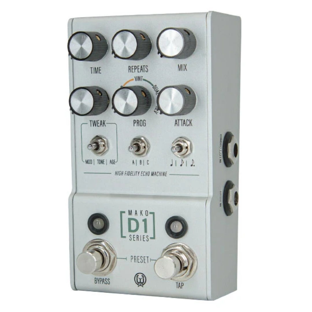 Walrus Audio MAKO Series D1 High-Fidelity Delay Pedal, WALRUS AUDIO, EFFECTS, walrus-audio-effects-900-1051, ZOSO MUSIC SDN BHD