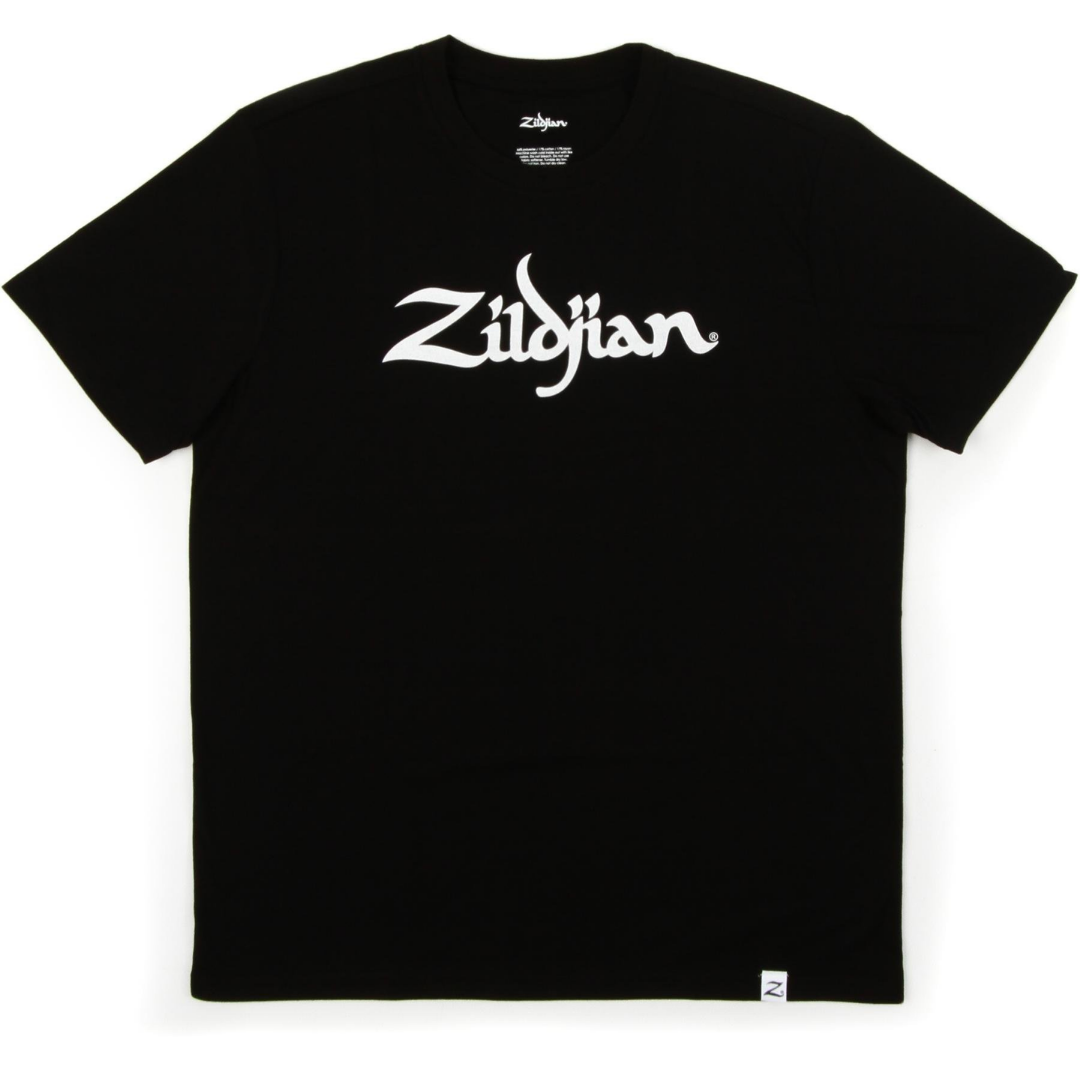 Zildjian Classic Black Logo Tee, Large