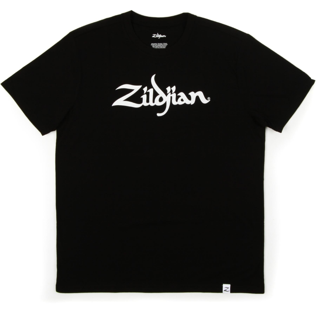Zildjian Classic Black Logo Tee, Medium Size |  ZILDJIAN |  MERCHANDISE |  Zoso Music