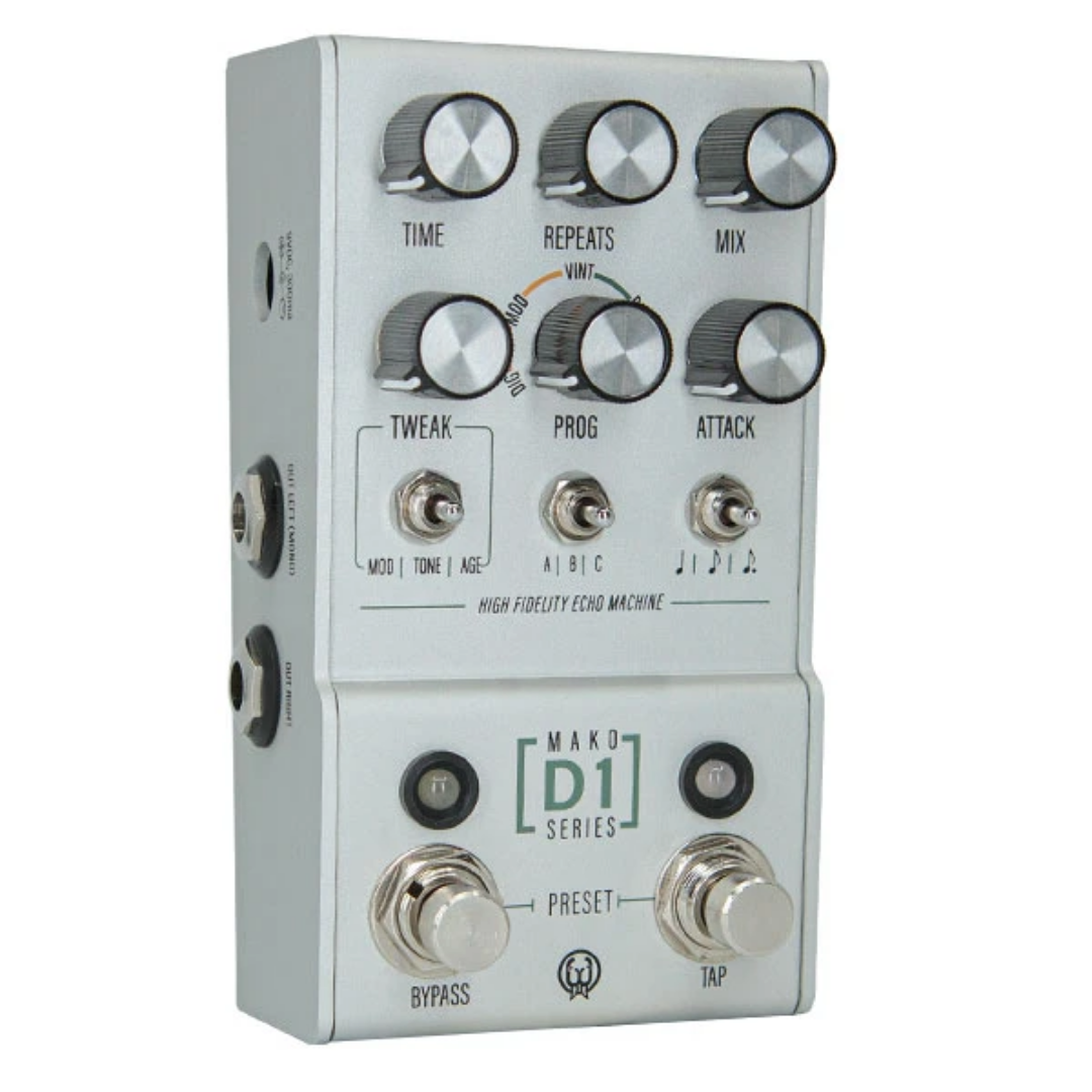 Walrus Audio MAKO Series D1 High-Fidelity Delay Pedal, WALRUS AUDIO, EFFECTS, walrus-audio-effects-900-1051, ZOSO MUSIC SDN BHD