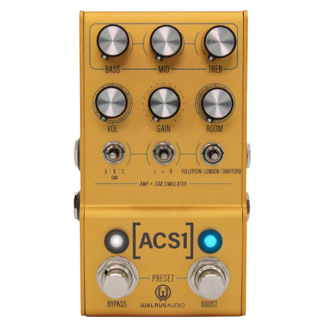 Walrus Audio Mako Series ACS1 Amp & Cab Simulator Guitar Effects Pedal, WALRUS AUDIO, EFFECTS, walrus-audio-effects-900-1057, ZOSO MUSIC SDN BHD