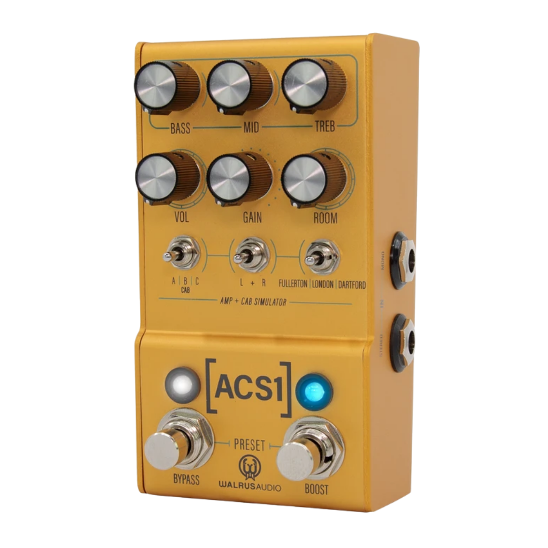 Walrus Audio Mako Series ACS1 Amp & Cab Simulator Guitar Effects Pedal, WALRUS AUDIO, EFFECTS, walrus-audio-effects-900-1057, ZOSO MUSIC SDN BHD