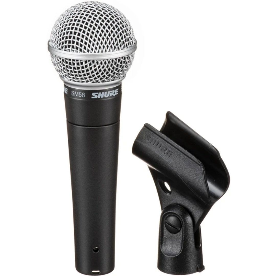 Shure SM58-CN BTS Stage Performance Bundle with SM58 Microphone, Mic Stand and Cable, SHURE, MICROPHONE, shure-microphone-sm58cnbts, ZOSO MUSIC SDN BHD