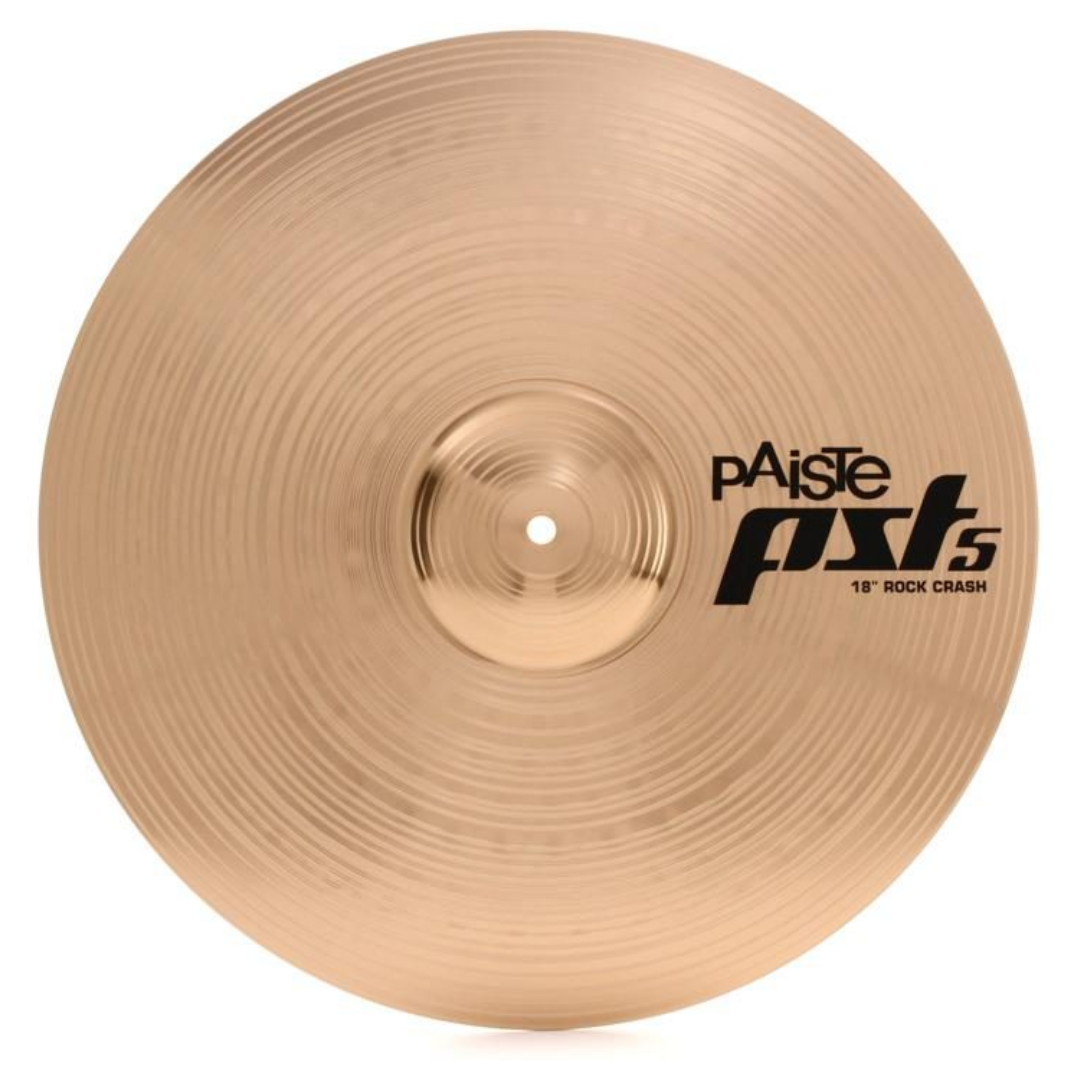 Paiste 18" PST 5 Medium Crash Cymbal - 18 inch, PAISTE, CYMBAL, paiste-cymbal-pst5nmcr18, ZOSO MUSIC SDN BHD