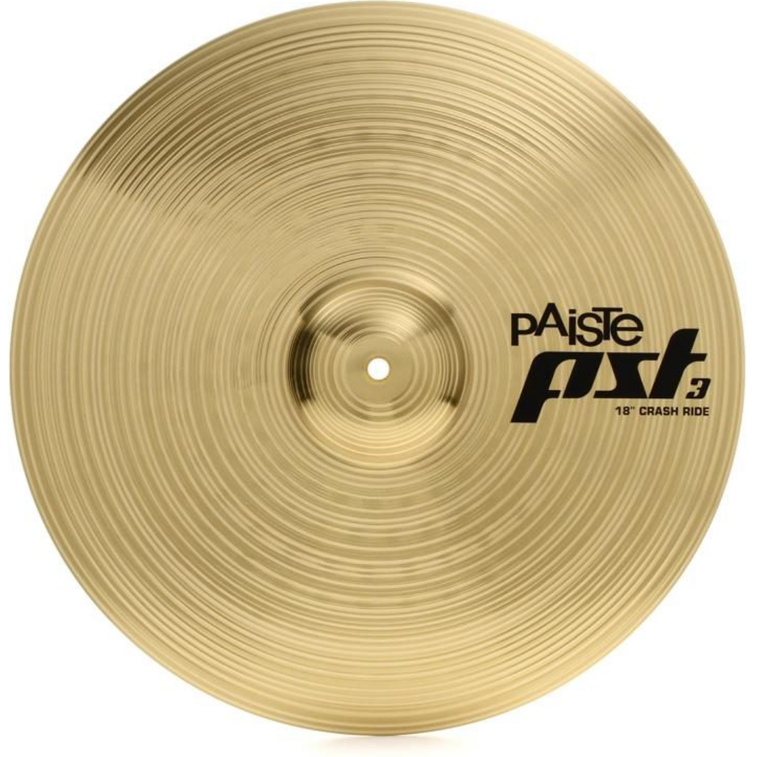 Paiste 18" PST 3 Crash/Ride Cymbal - 18 inch, PAISTE, CYMBAL, paiste-cymbal-pst3crashride18, ZOSO MUSIC SDN BHD
