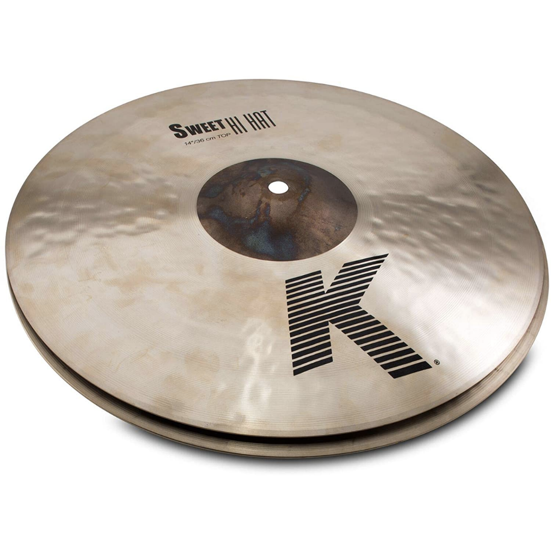 Zildjian K0720 14” K Sweet Hihat Pair |  ZILDJIAN |  CYMBAL-HIHAT |  Zoso Music
