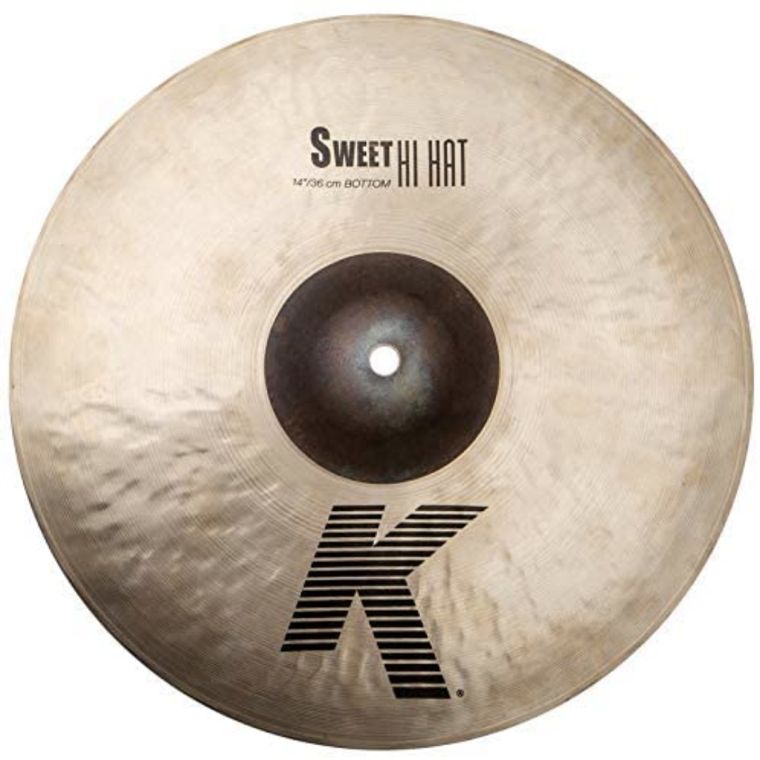 Zildjian K0720 14” K Sweet Hihat Pair |  ZILDJIAN |  CYMBAL-HIHAT |  Zoso Music
