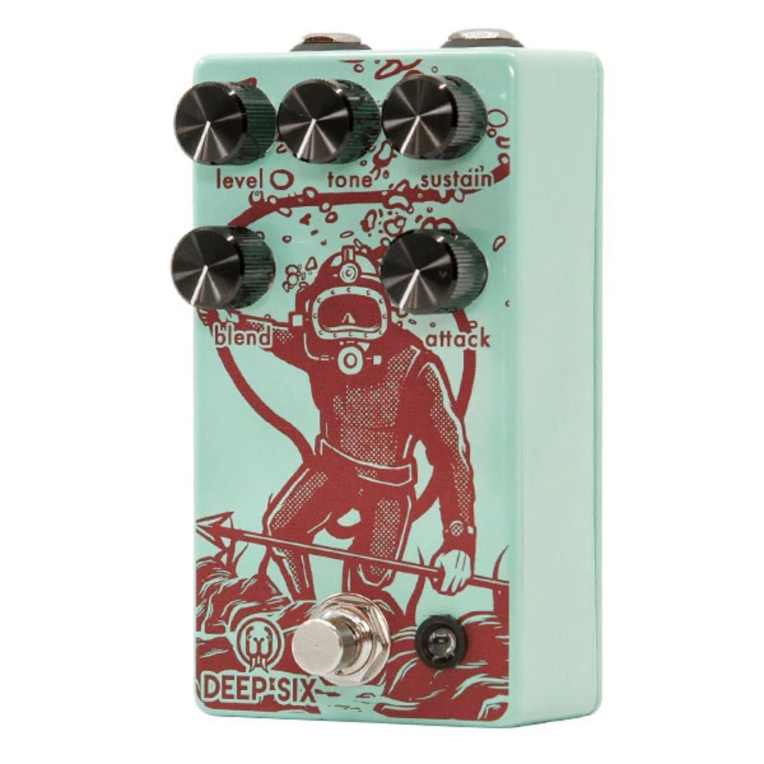 Walrus Audio Deep Six Compressor V3 Guitar Effects Pedal, WALRUS AUDIO, EFFECTS, walrus-audio-effects-900-1007v3, ZOSO MUSIC SDN BHD