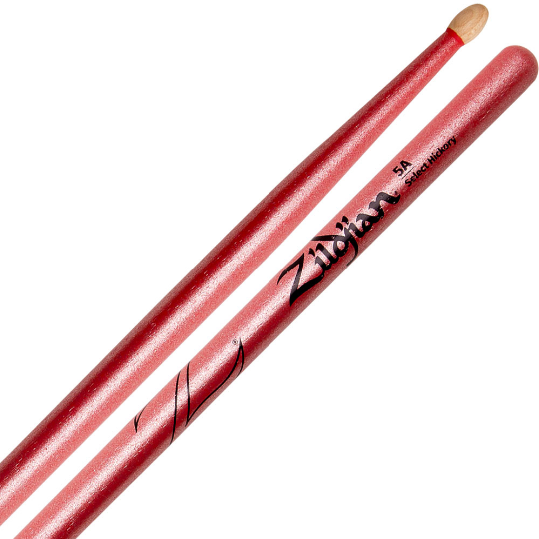 Zildjian 5A Chroma Drumsticks, Pink |  ZILDJIAN |  DRUMSTICK |  Zoso Music
