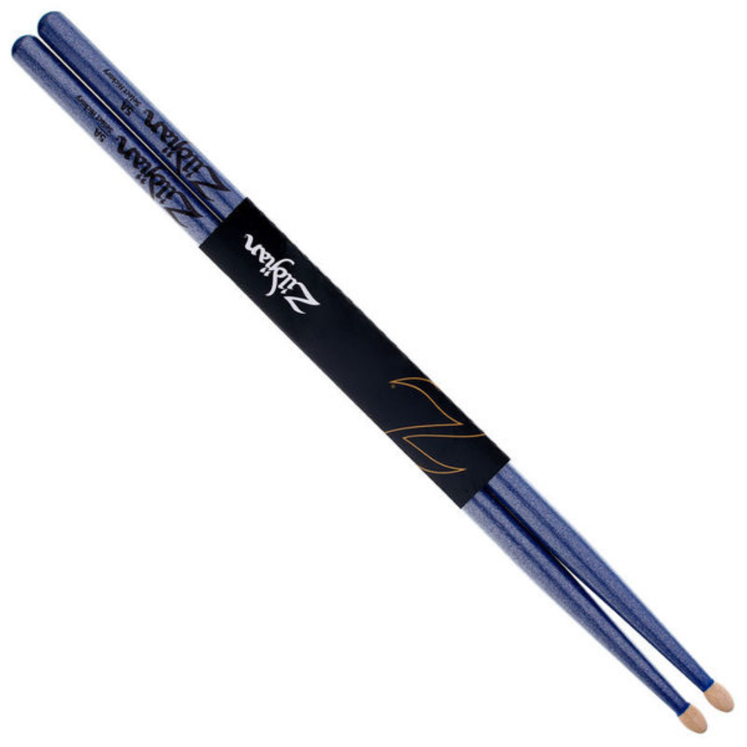 Zildjian 5A Chroma Drumsticks, Blue |  ZILDJIAN |  DRUMSTICK |  Zoso Music