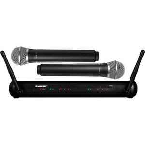 Shure SVX288/PG28 Dual Handheld Wireless Microphone System, SVX88 Dual Diversity Receiver & Dual PG28 Handheld Microphone with Free Gator GM-2W Wireless Bag, SHURE, WIRELESS MICROPHONE SYSTEM, shure-wireless-microphone-system-svx288-pg28, ZOSO MUSIC SDN BHD