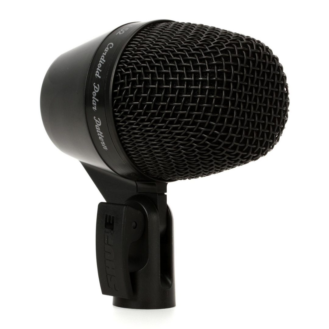 Shure PGA52-XLR Cardioid Dynamic Kick Drum Microphone, XLR-XLR Cable (PGA52 XLR/ PGA52XLR / PGA-52), SHURE, INSTRUMENT MICROPHONE, shure-instrument-microphone-pga52-xlr, ZOSO MUSIC SDN BHD