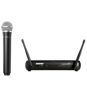 Shure SVX24/PG58 Wireless Vocal System, SVX4 Diversity Receiver, SVX2 Handheld Transmitter & PG58 Handheld Microphone with Free Gator GM-1W Wireless Bag, SHURE, WIRELESS MICROPHONE SYSTEM, shure-wireless-microphone-system-svx24-pg58, ZOSO MUSIC SDN BHD