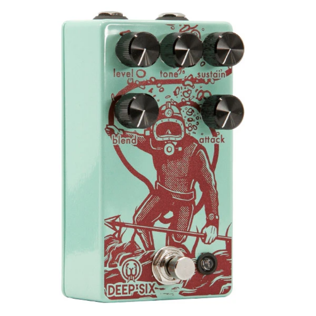 Walrus Audio Deep Six Compressor V3 Guitar Effects Pedal, WALRUS AUDIO, EFFECTS, walrus-audio-effects-900-1007v3, ZOSO MUSIC SDN BHD