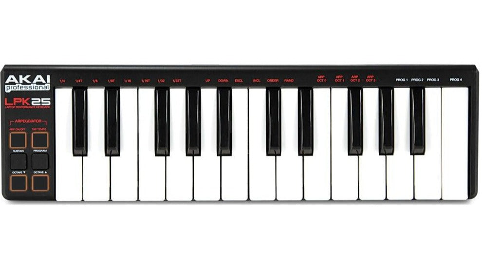 AKAI PROFESSIONAL LPK25 25-KEY USB KEYBAORD CONTROLLER | AKAI PROFESSIONAL , Zoso Music