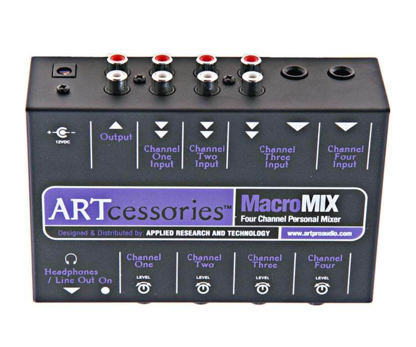 ART MacroMIX 4-channel Personal Mixer