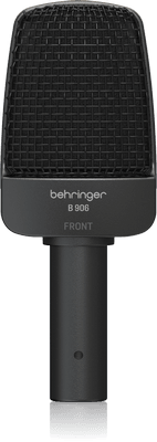 Behringer B906 Dynamic Microphone for Instrument and Vocal Applications (B 906 / B-906)  | BEHRINGER , Zoso Music