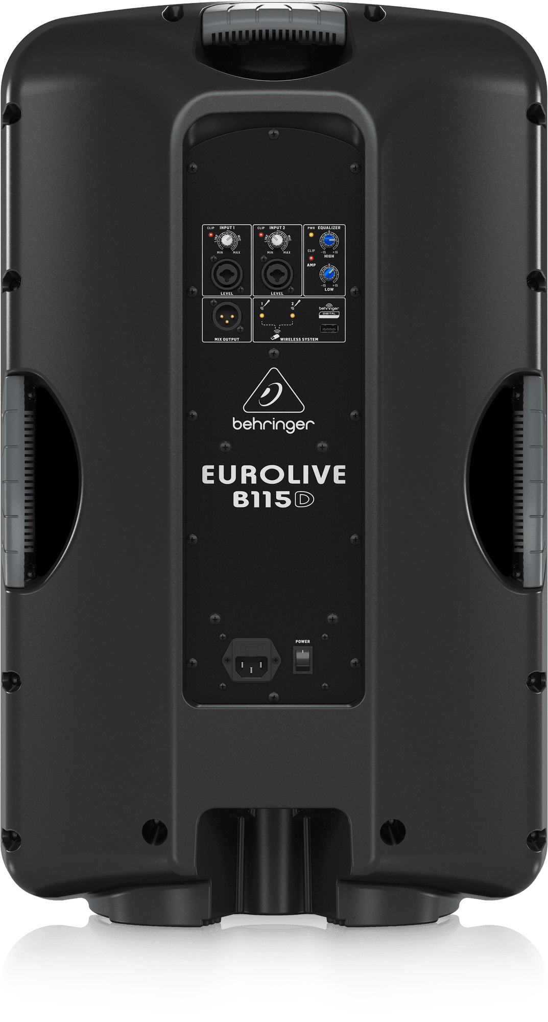 Behringer Eurolive B115D 1000-Watt 15inch Powered Speaker - Pair (B-115D) | BEHRINGER , Zoso Music