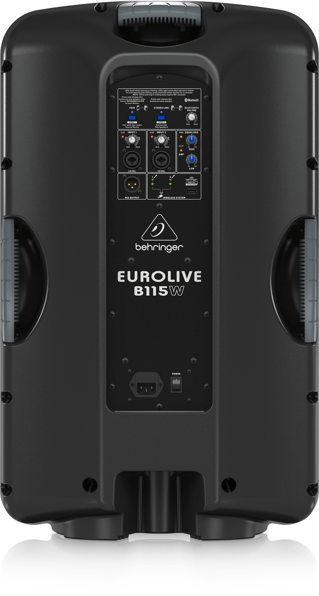 Behringer Eurolive B115W 1000W 15" Powered Speaker - Pair | BEHRINGER , Zoso Music