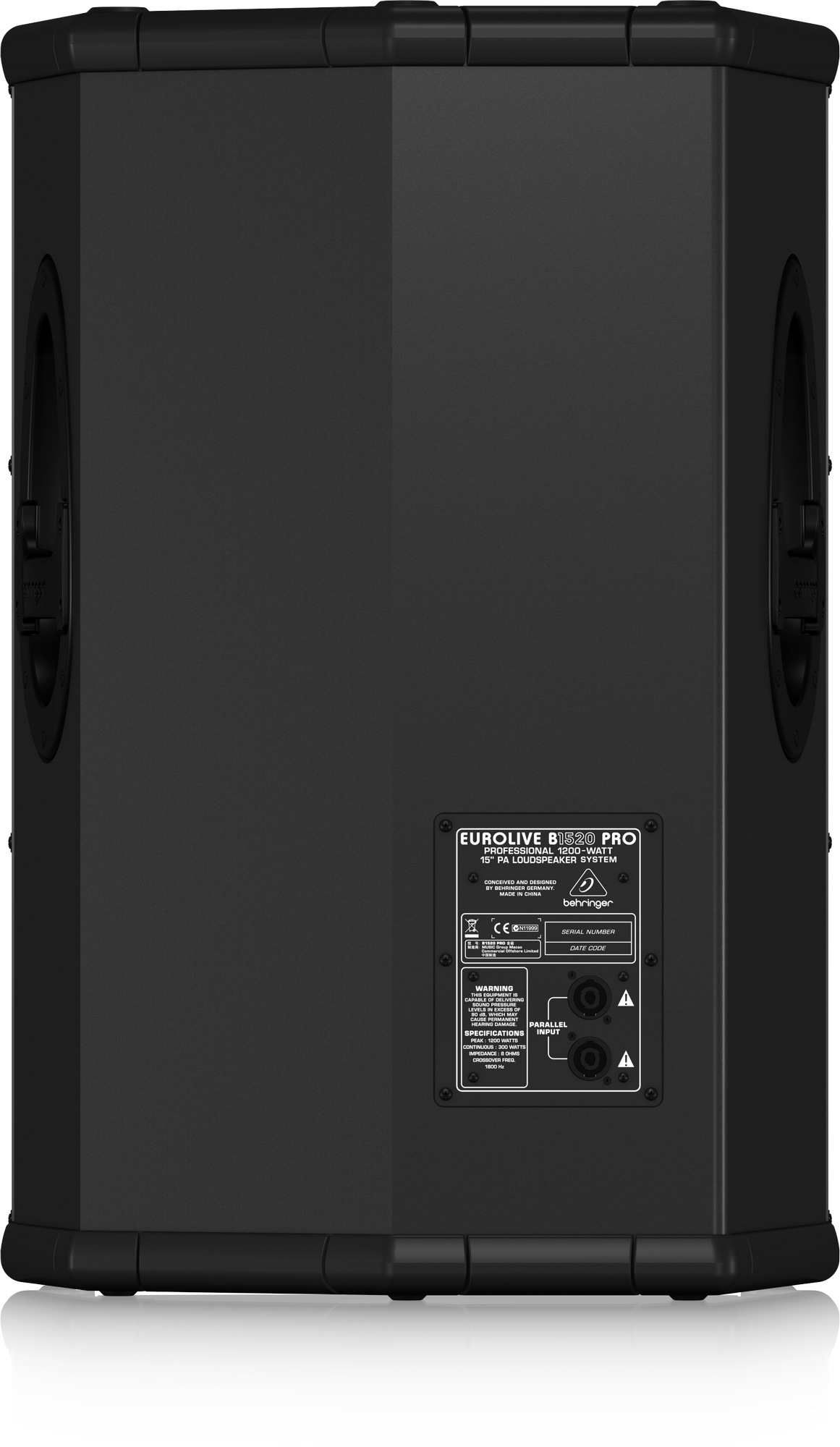 Behringer Eurolive Professional B1520 PRO 1200W 15'' Passive Speaker - Pair | BEHRINGER , Zoso Music