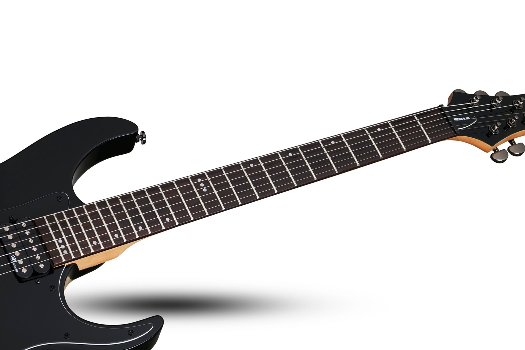 SCHECTER ELECTRIC GUITAR BANSHEE-6 SGR SATIN BLACK (3852), SCHECTER, ELECTRIC GUITAR, schecter-electric-guitar-banshee-6-sgr-sbk, ZOSO MUSIC SDN BHD