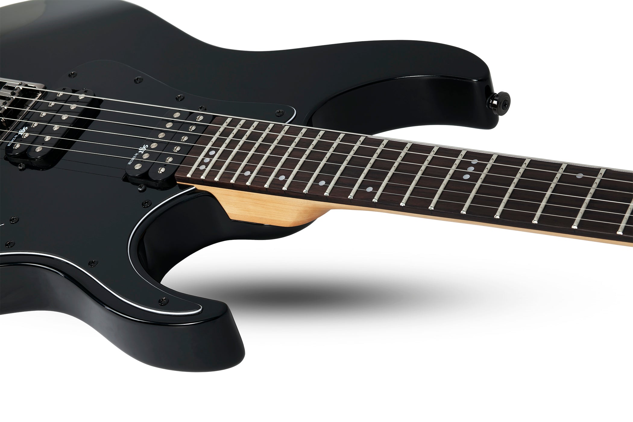 SCHECTER ELECTRIC GUITAR BANSHEE-6 SGR SATIN BLACK (3852), SCHECTER, ELECTRIC GUITAR, schecter-electric-guitar-banshee-6-sgr-sbk, ZOSO MUSIC SDN BHD