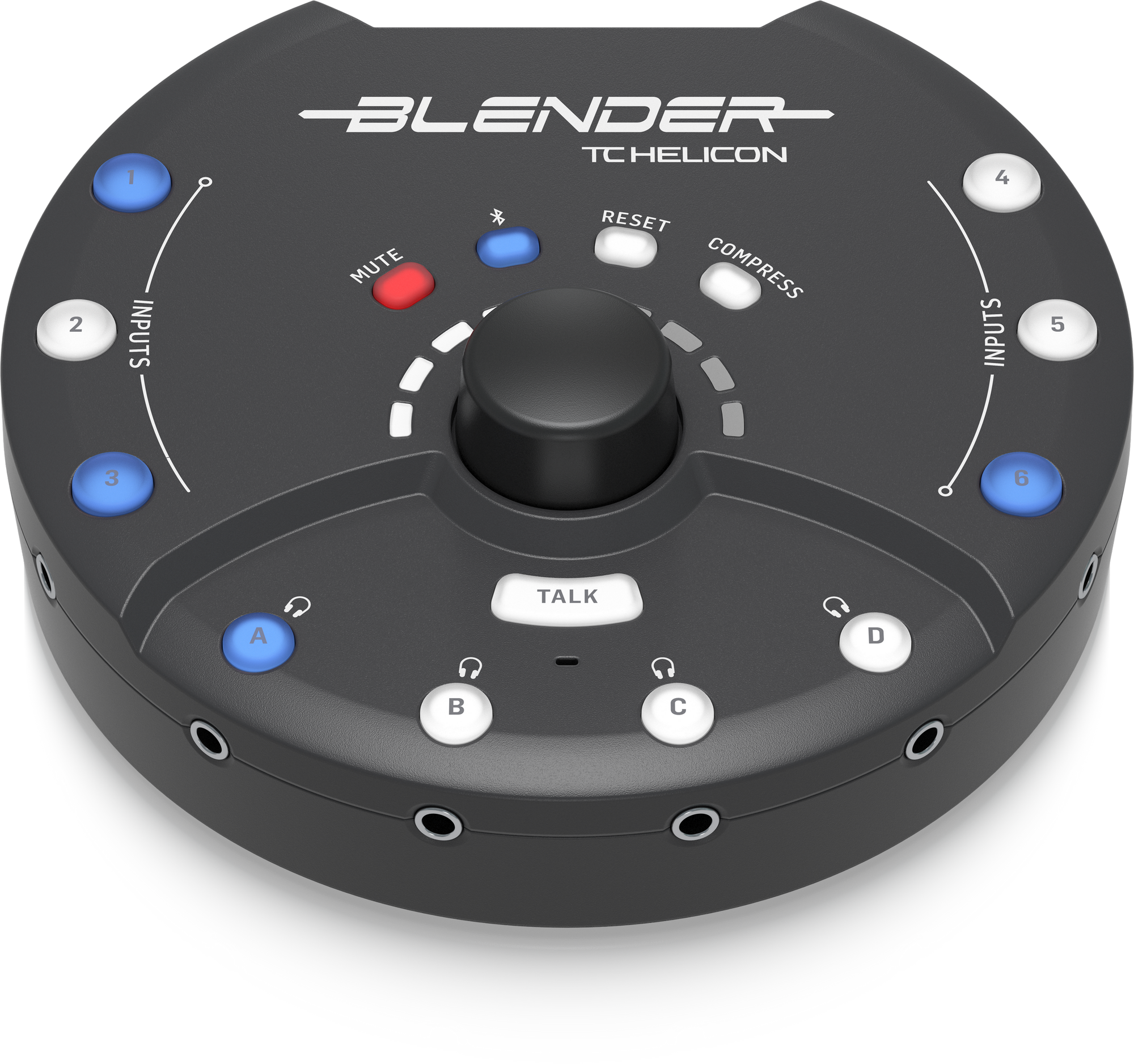TC HELICON BLENDER PORTABLE 12 X 8 STEREO MIXER WITH 12 X 2 USB AUDIO INTERFACE AND REMOTE CONTROL, TC HELICON, MIXER, tc-helicon-mixer-blender, ZOSO MUSIC SDN BHD