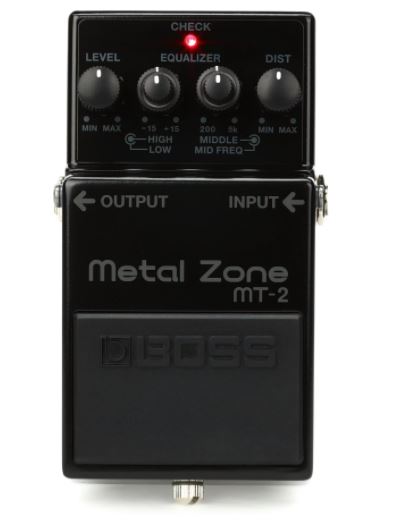 BOSS MT2-3A METAL ZONE LIMITED EDITION 30TH ANNIVERSARY COMPACT PEDAL | BOSS , Zoso Music