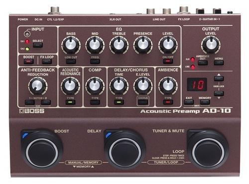 BOSS AD-10 ACOUSTIC PREAMP | BOSS , Zoso Music