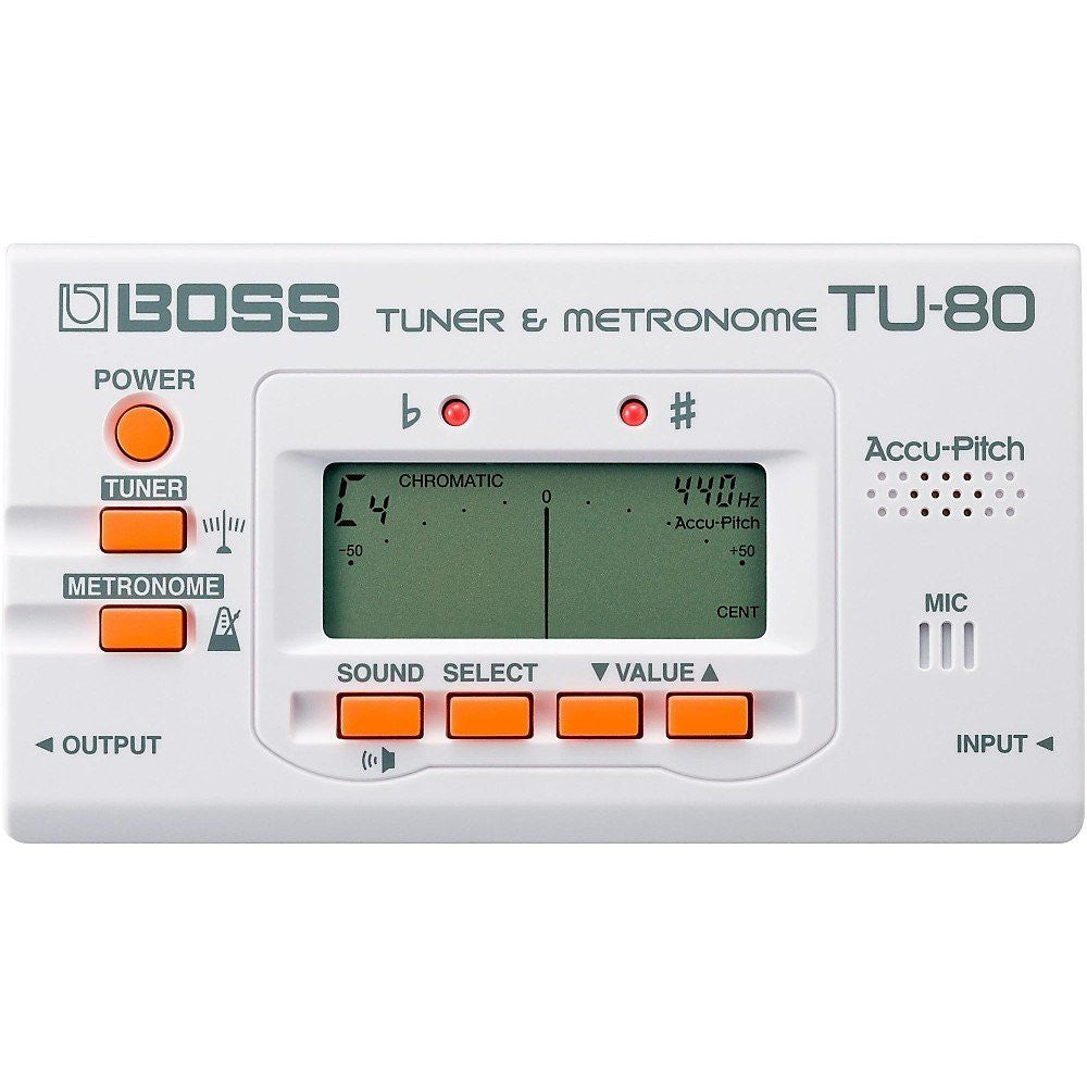 BOSS TU-80 CHROMATIC TUNER | BOSS , Zoso Music