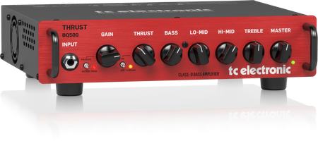 TC Electronic BQ500 500-Watt Portable Bass Head w/ Mosfet Preamp & Thrust Compressor, TC ELECTRONIC, BASS AMPLIFIER, tc-electronic-bass-amplifier-tc-bq500, ZOSO MUSIC SDN BHD