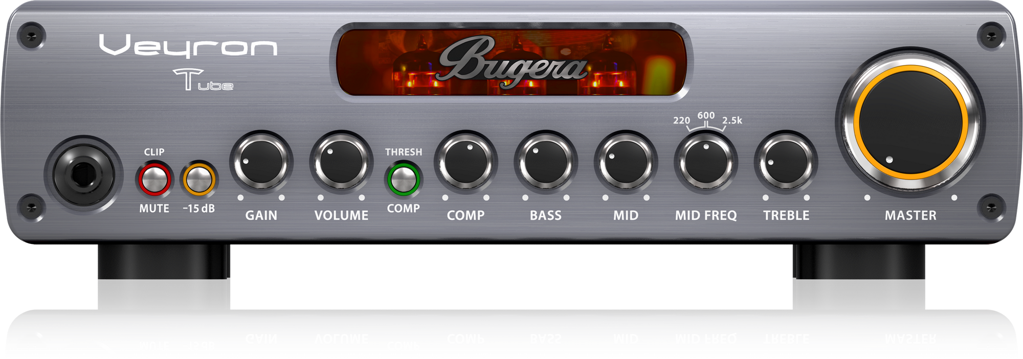 BUGERA BV1001T ULTRA-COMPACT 2,000-WATT CLASS-D BASS AMPLIFIER WITH TUBE PREAMP, OPTICAL COMPRESSOR AND DYNAMIZER TECHNOLOGY | BUGERA , Zoso Music