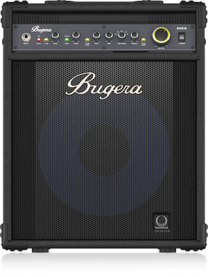 BUGERA BXD15A 1000-WATT BASS AMPLIFIER WITH ORIGINAL 15" TURBOSOUND ALUMINUM-CONE SPEAKER, MOSFET PREAMP, COMPRESSOR AND DYNAMIZER TECHNOLOGY | BUGERA , Zoso Music