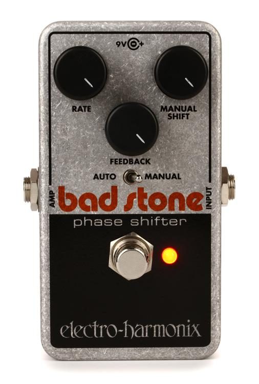 Electro-Harmonix Bad Stone Phase Shifter Guitar Effects Pedal | ELECTRO-HARMONIX , Zoso Music