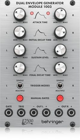 Behringer 1003 Dual Envelope Generator Eurorack Module | BEHRINGER , Zoso Music