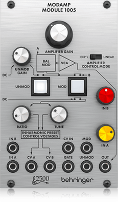 Behringer 1005 Modamp Ring Modulator and VCA Eurorack Module | BEHRINGER , Zoso Music