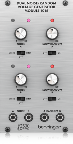 Behringer 1016 Dual Noise / Random Voltage Generator Eurorack Module | BEHRINGER , Zoso Music